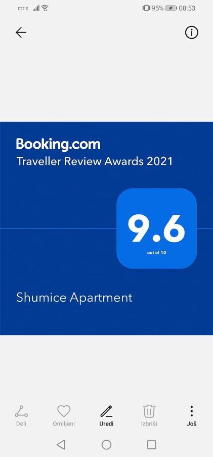 Shumice Apartment Belgrad Exterior foto